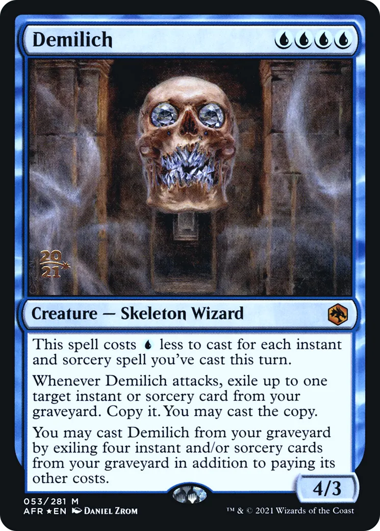 Demi-liche — Adventures in the Forgotten Realms Promos — Magic: The Gathering