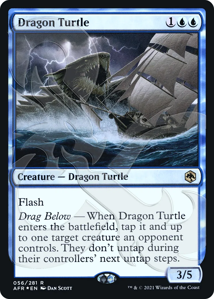Dragon-tortue — Adventures in the Forgotten Realms Promos — Magic: The Gathering