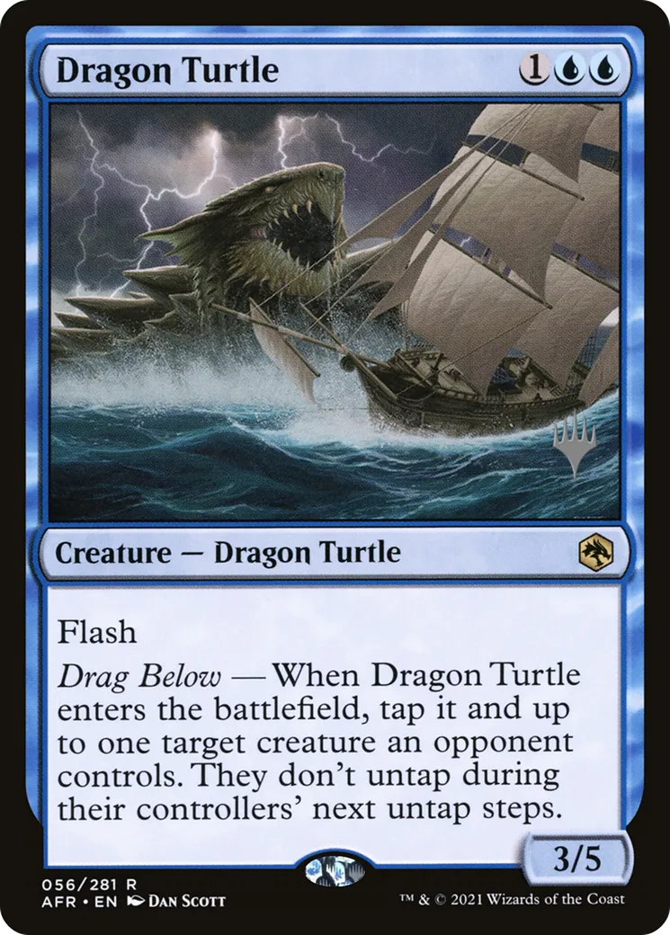 Dragon-tortue from Adventures in the Forgotten Realms Promos - Magic: The Gathering