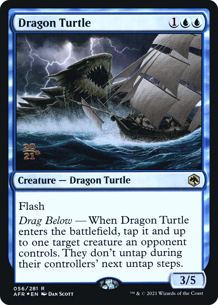 Dragon-tortue — Adventures in the Forgotten Realms Promos — Magic: The Gathering
