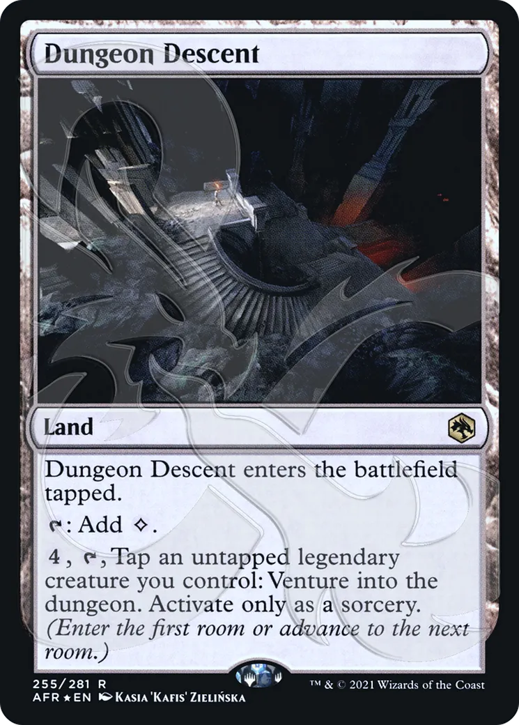Dungeon Descent — Adventures in the Forgotten Realms Promos — Magic: The Gathering