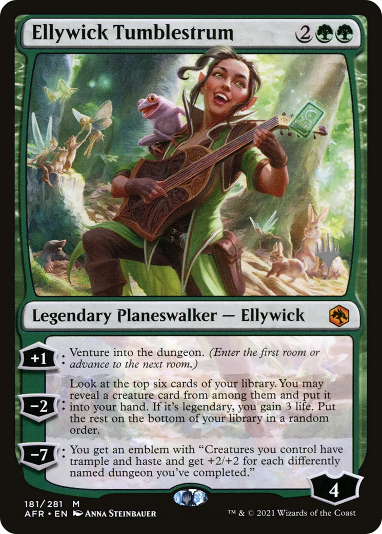 Ellywick Grattechambard — Adventures in the Forgotten Realms Promos — Magic: The Gathering