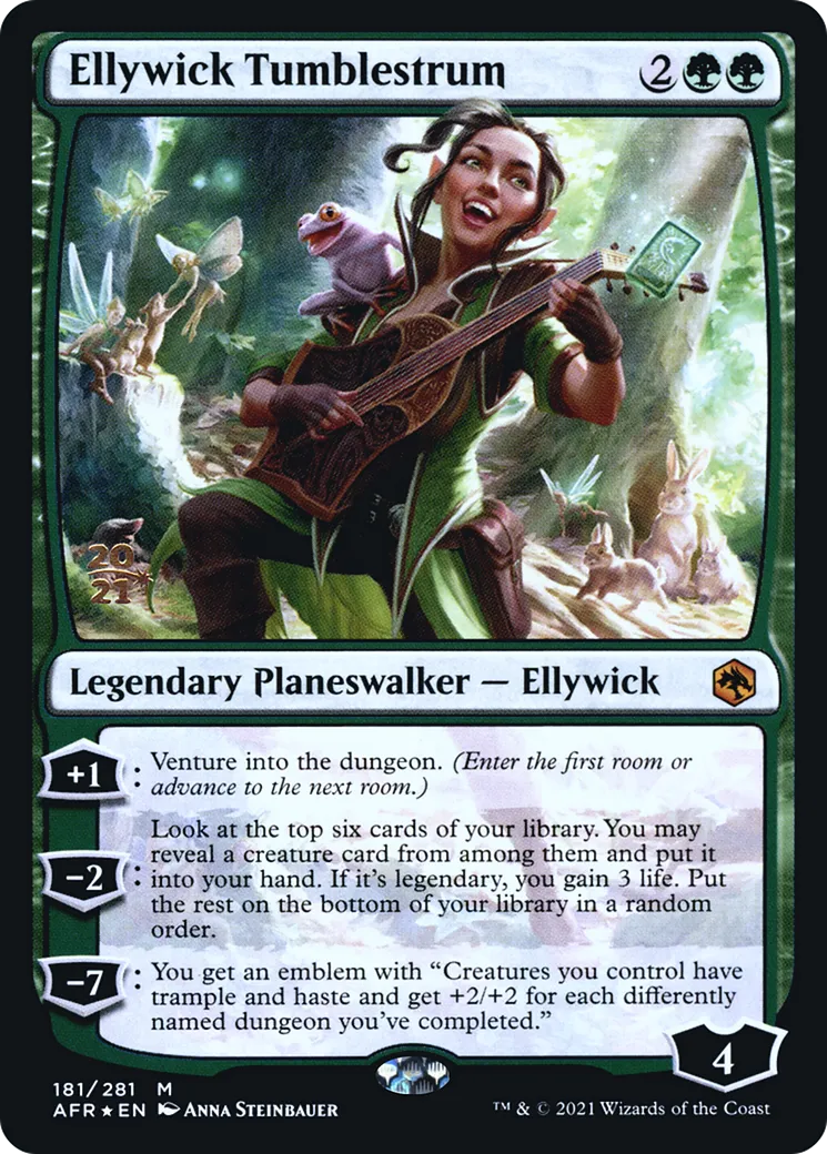 Ellywick Tumblestrum — Adventures in the Forgotten Realms Promos — Magic: The Gathering