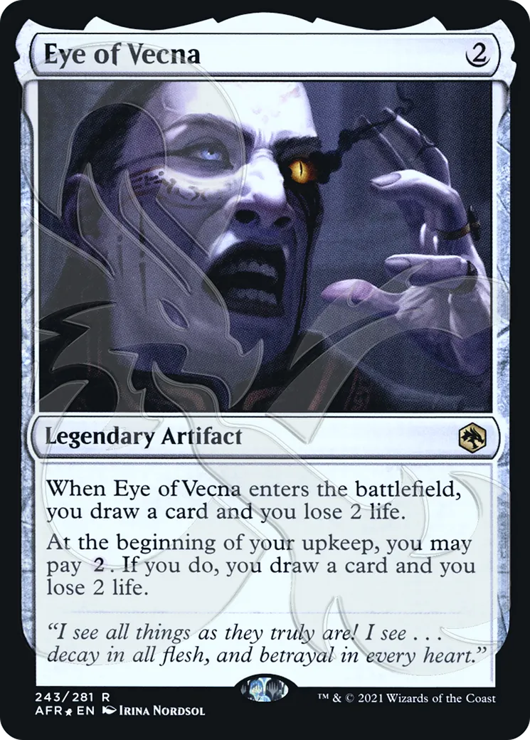 Œil de Vecna — Adventures in the Forgotten Realms Promos — Magic: The Gathering