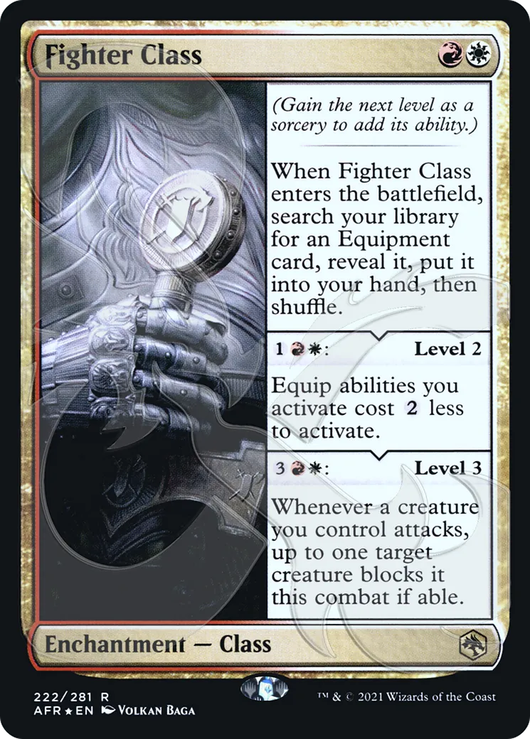 Fighter Class — Adventures in the Forgotten Realms Promos — Magic: The Gathering