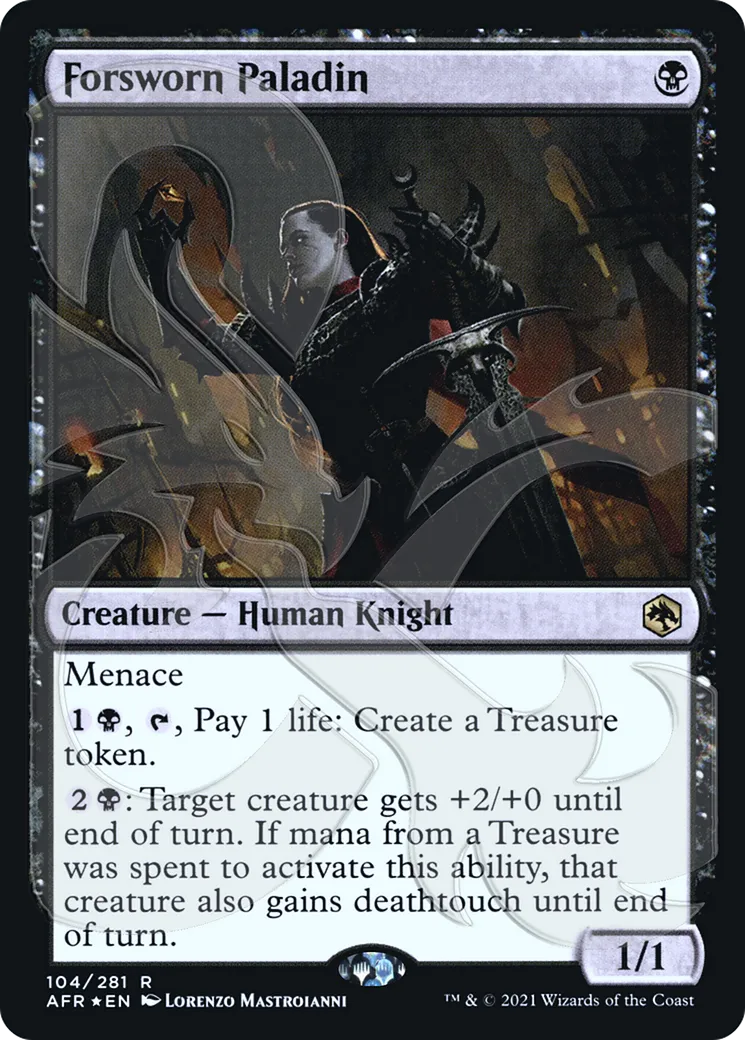 Forsworn Paladin — Adventures in the Forgotten Realms Promos — Magic: The Gathering