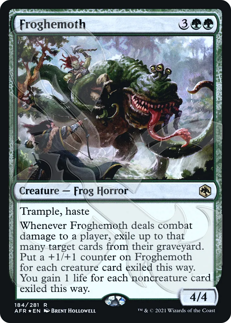 Froghemoth — Adventures in the Forgotten Realms Promos — Magic: The Gathering