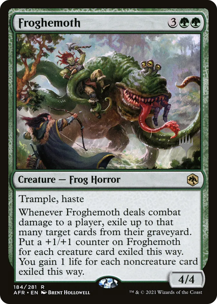 Froghemoth from Adventures in the Forgotten Realms Promos - Magic: The Gathering