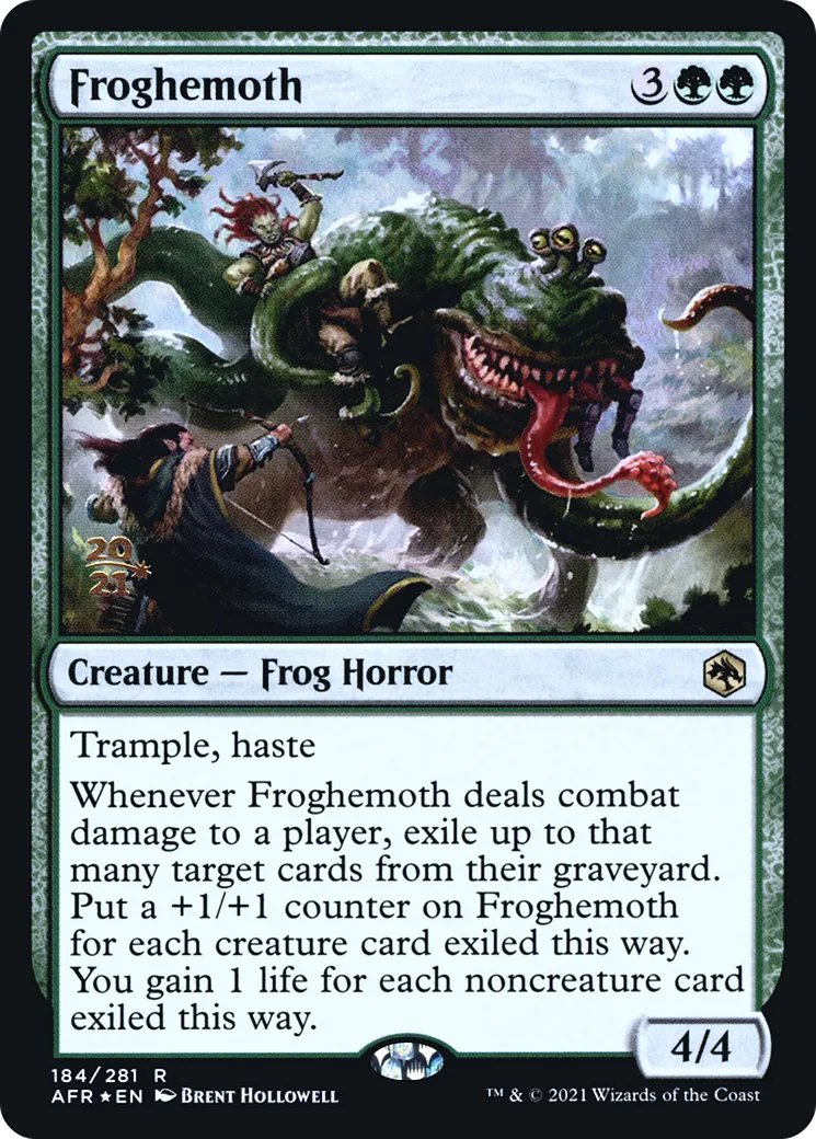 Froghemoth from Adventures in the Forgotten Realms Promos - Magic: The Gathering