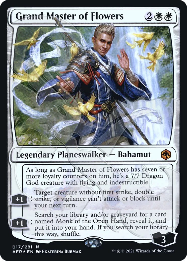 Grand maître des fleurs — Adventures in the Forgotten Realms Promos — Magic: The Gathering