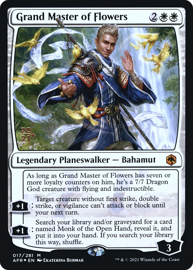 Grand maître des fleurs — Adventures in the Forgotten Realms Promos — Magic: The Gathering