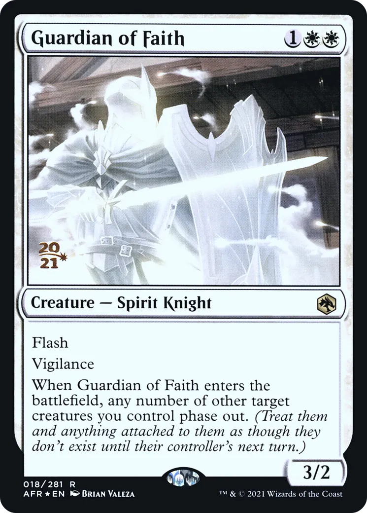 Gardien de la foi — Adventures in the Forgotten Realms Promos — Magic: The Gathering