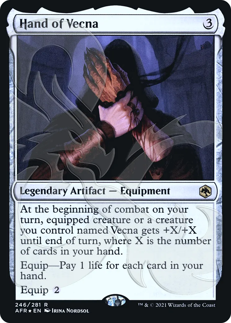 Main de Vecna — Adventures in the Forgotten Realms Promos — Magic: The Gathering