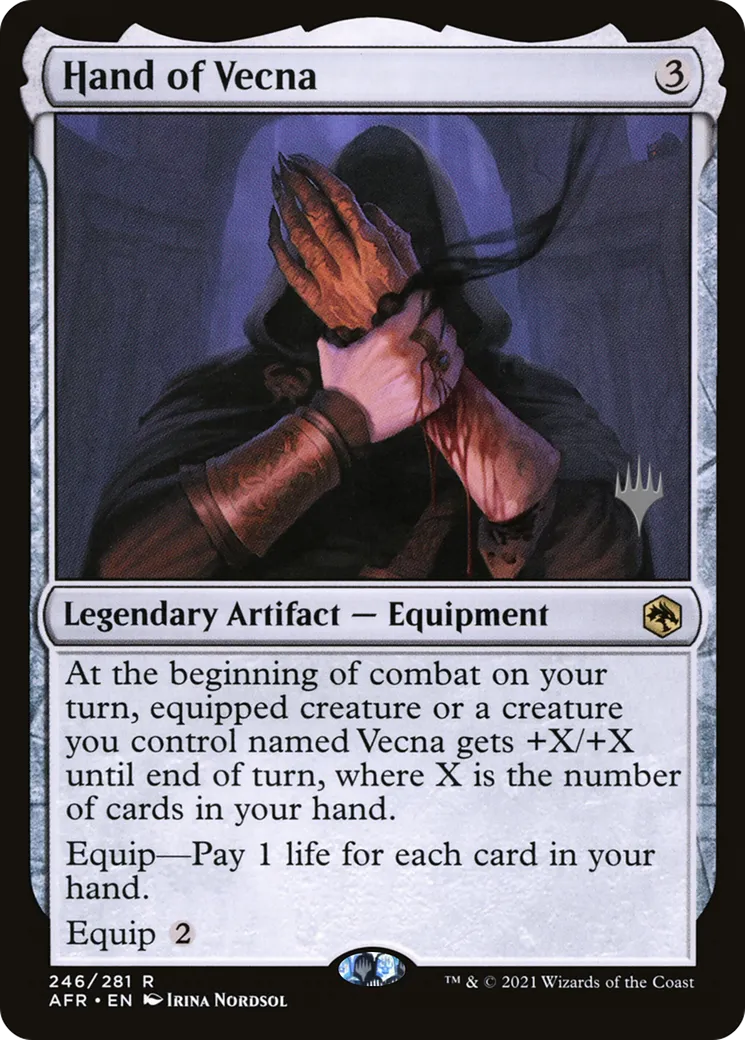 Main de Vecna — Adventures in the Forgotten Realms Promos — Magic: The Gathering