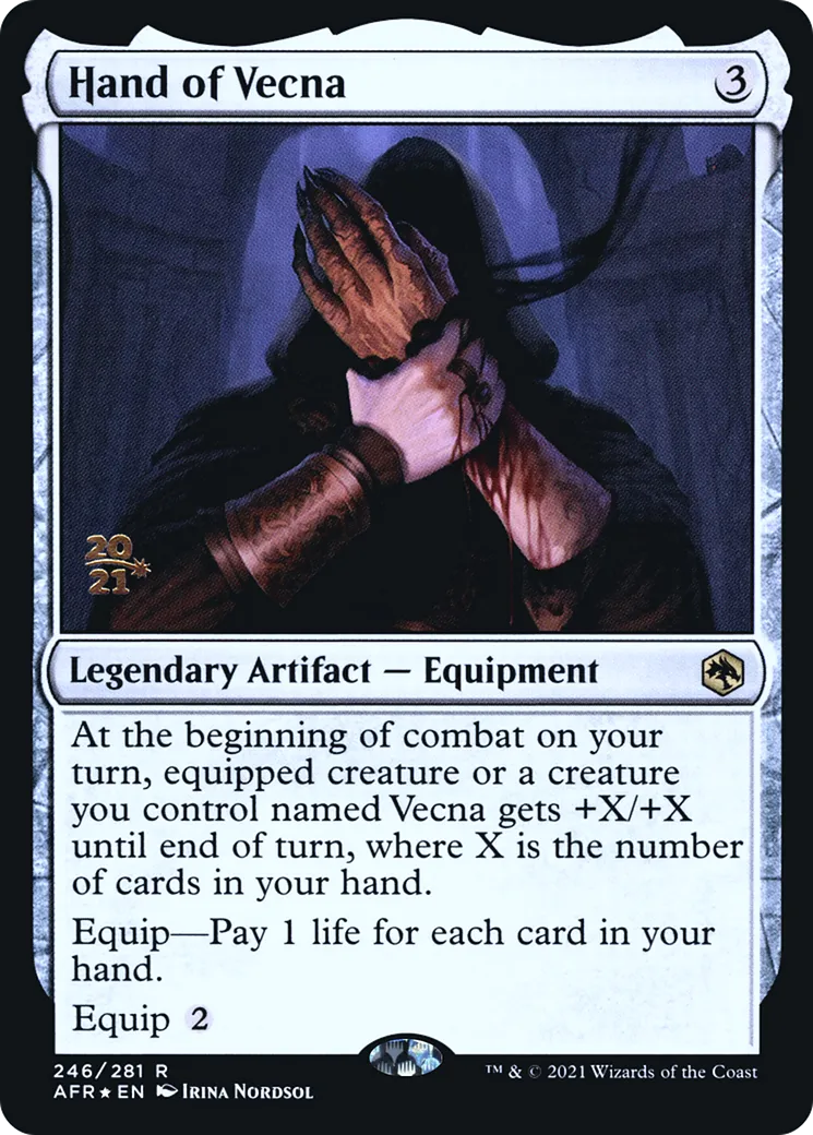 Main de Vecna from Adventures in the Forgotten Realms Promos - Magic: The Gathering