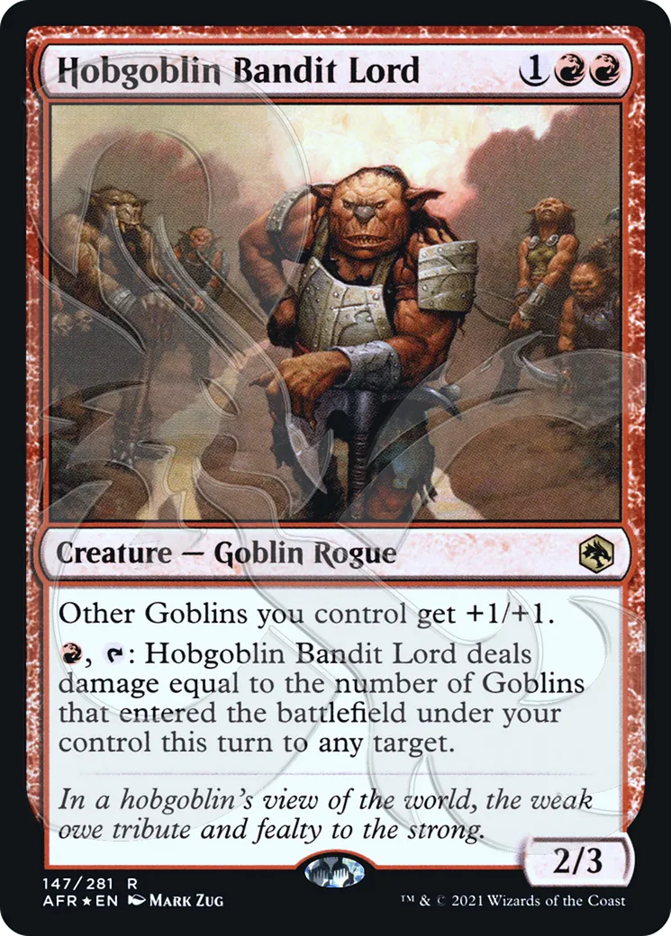 Seigneur bandit hobgobelin — Adventures in the Forgotten Realms Promos — Magic: The Gathering