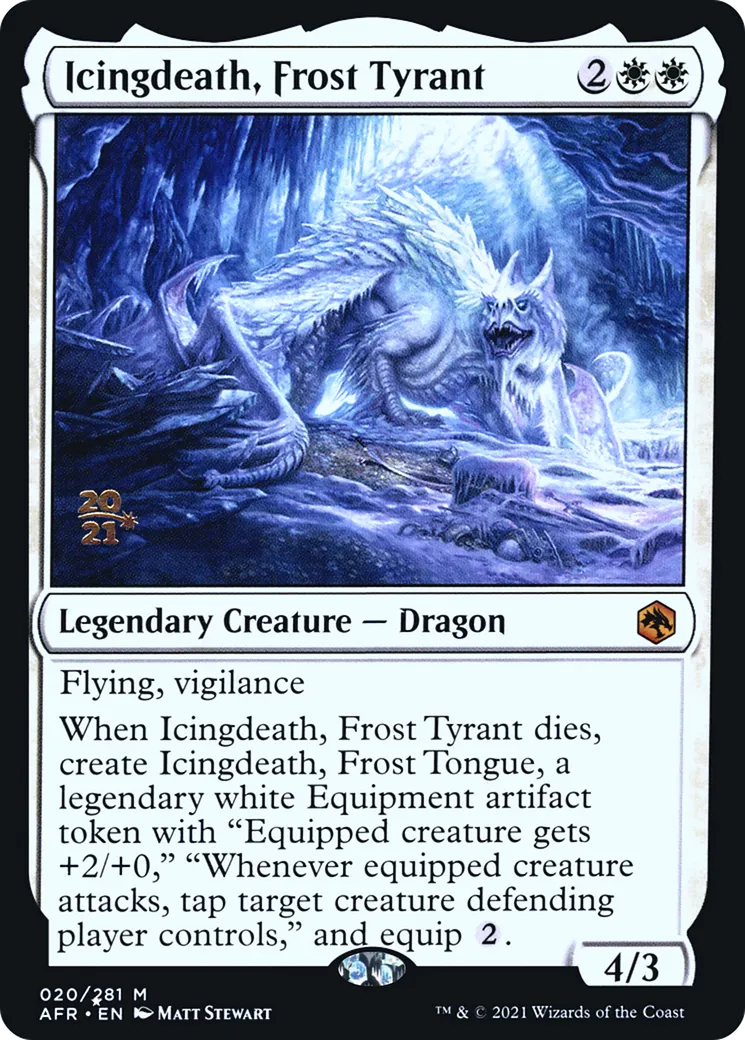 Glacemort, tyran des glaces — Adventures in the Forgotten Realms Promos — Magic: The Gathering