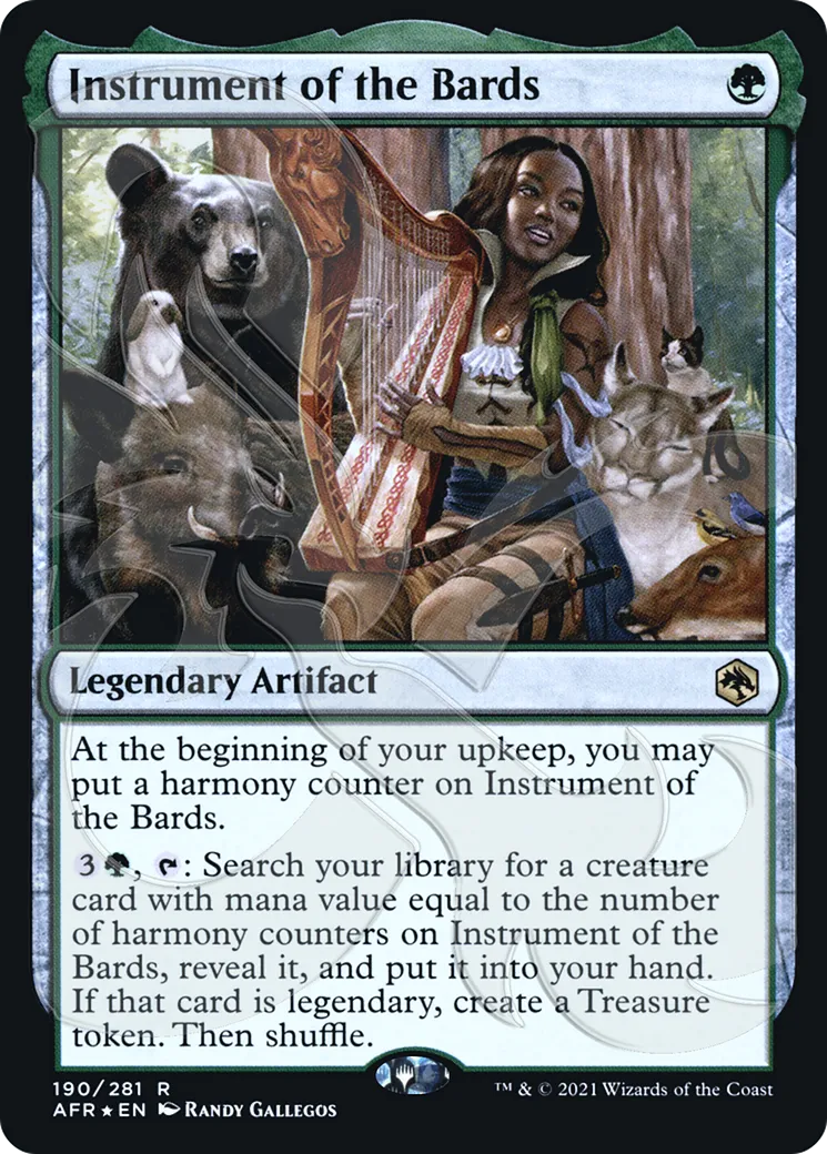 Instrument of the Bards — Adventures in the Forgotten Realms Promos — Magic: The Gathering