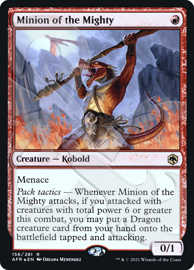 Minion of the Mighty from Adventures in the Forgotten Realms Promos - Magic: The Gathering