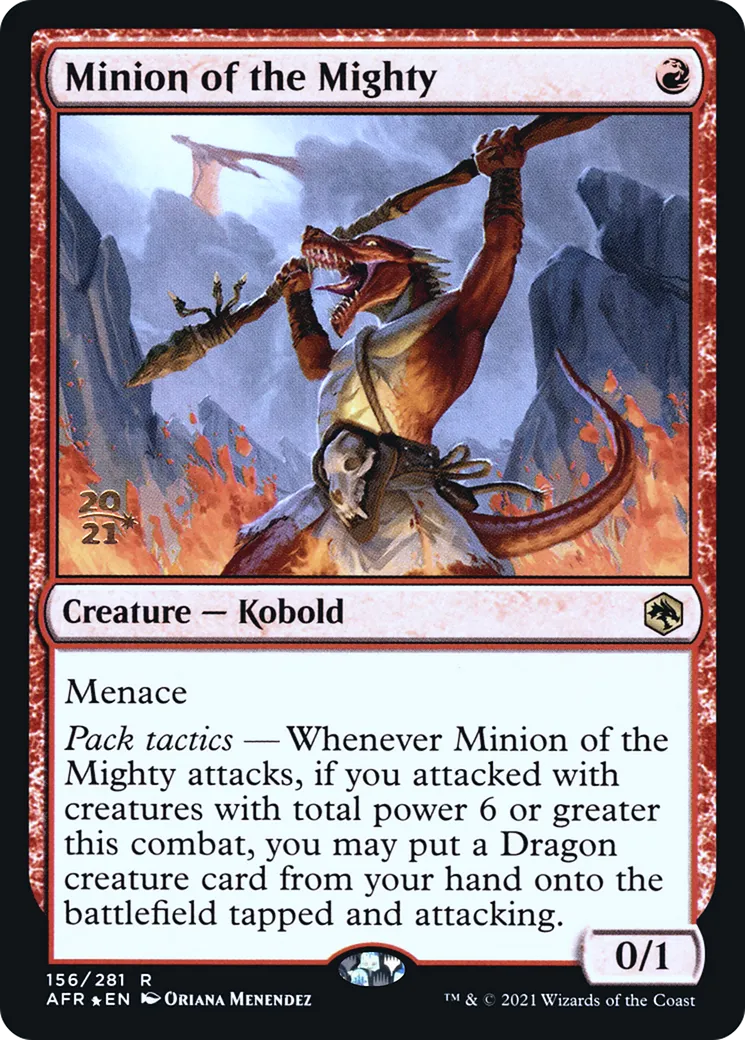 Mignon des puissants from Adventures in the Forgotten Realms Promos - Magic: The Gathering