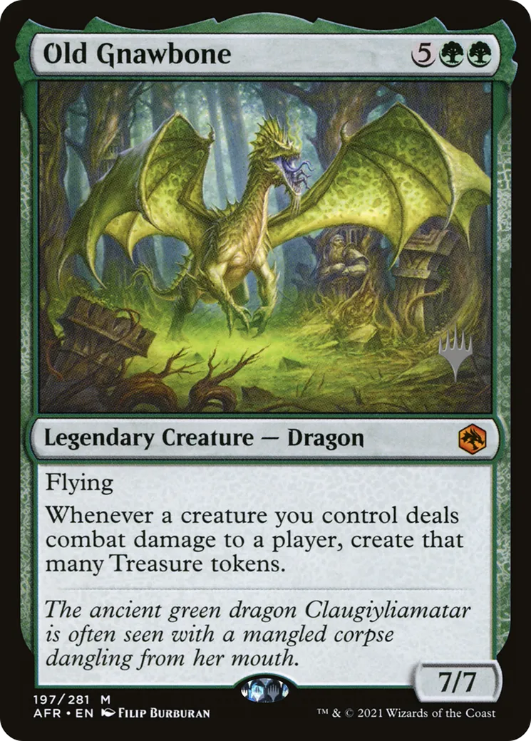 Old Gnawbone — Adventures in the Forgotten Realms Promos — Magic: The Gathering