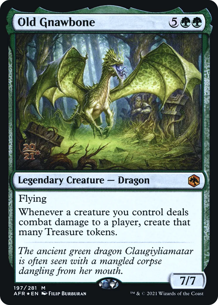Old Gnawbone from Adventures in the Forgotten Realms Promos - Magic: The Gathering
