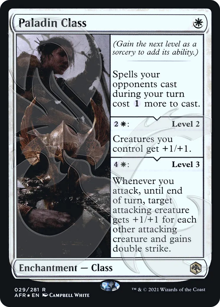 Classe : paladin from Adventures in the Forgotten Realms Promos - Magic: The Gathering
