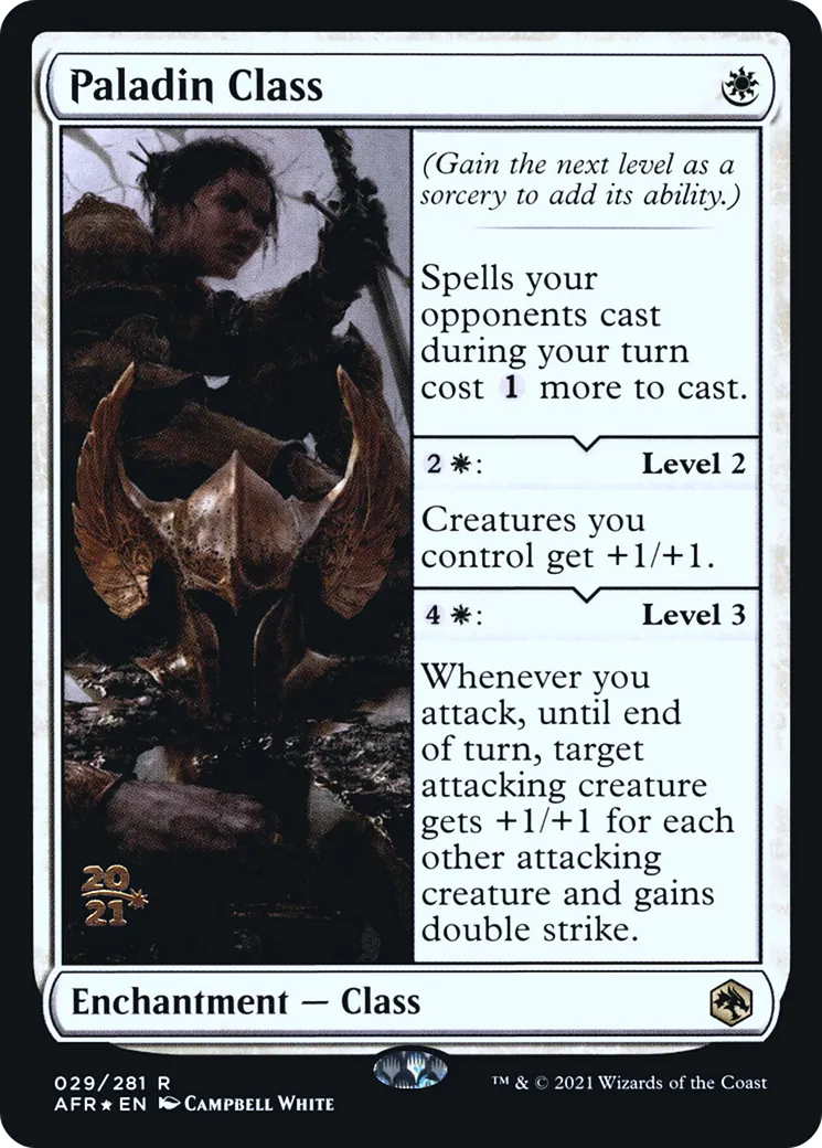 Paladin Class — Adventures in the Forgotten Realms Promos — Magic: The Gathering