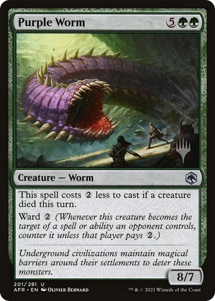 Ver pourpre — Adventures in the Forgotten Realms Promos — Magic: The Gathering