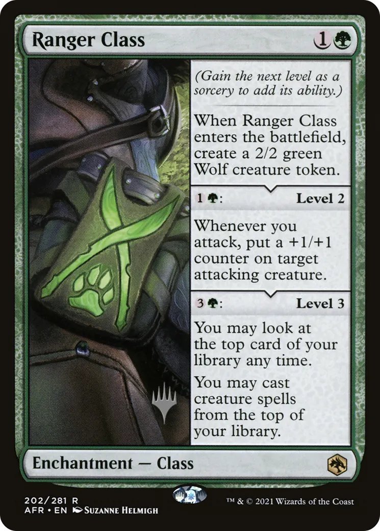 Ranger Class — Adventures in the Forgotten Realms Promos — Magic: The Gathering