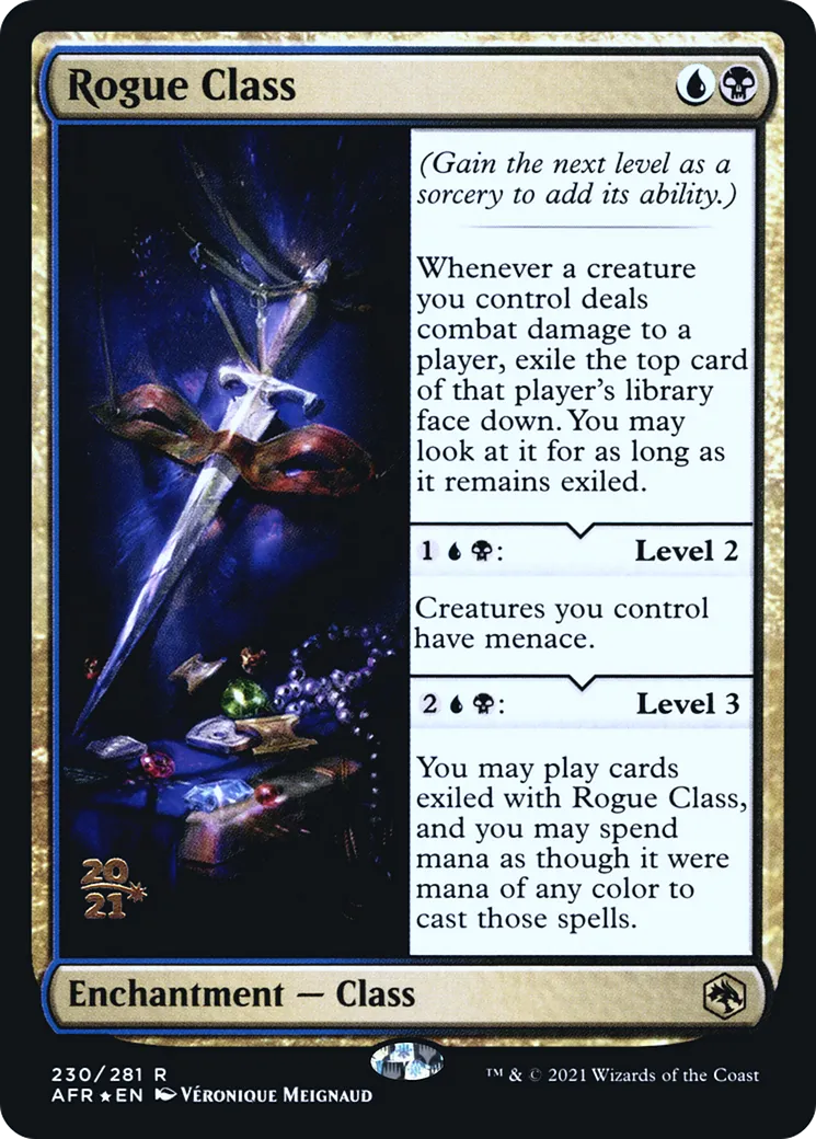 Rogue Class — Adventures in the Forgotten Realms Promos — Magic: The Gathering