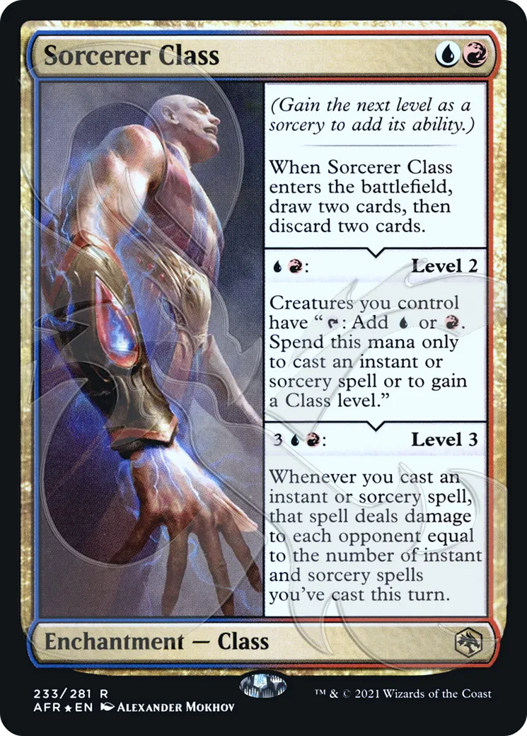 Classe : ensorceleur — Adventures in the Forgotten Realms Promos — Magic: The Gathering