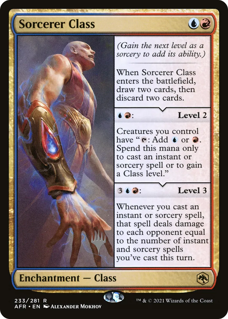 Classe : ensorceleur — Adventures in the Forgotten Realms Promos — Magic: The Gathering