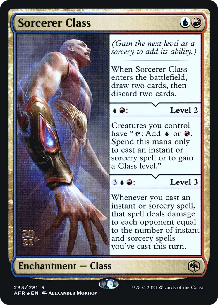 Classe : ensorceleur — Adventures in the Forgotten Realms Promos — Magic: The Gathering