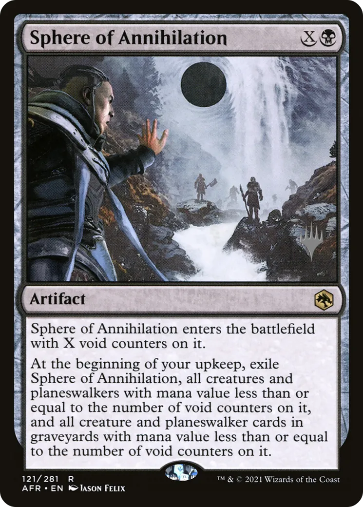 Sphere of Annihilation from Adventures in the Forgotten Realms Promos - Magic: The Gathering