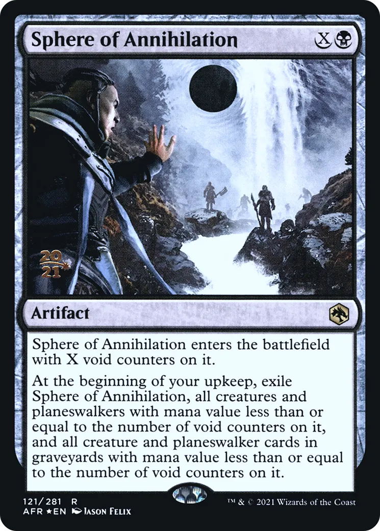 Sphere of Annihilation — Adventures in the Forgotten Realms Promos — Magic: The Gathering