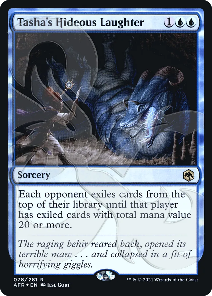 Fou rire de Tasha — Adventures in the Forgotten Realms Promos — Magic: The Gathering