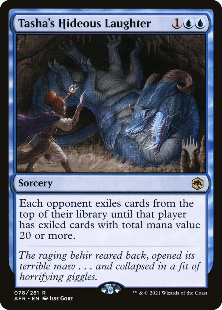 Fou rire de Tasha — Adventures in the Forgotten Realms Promos — Magic: The Gathering