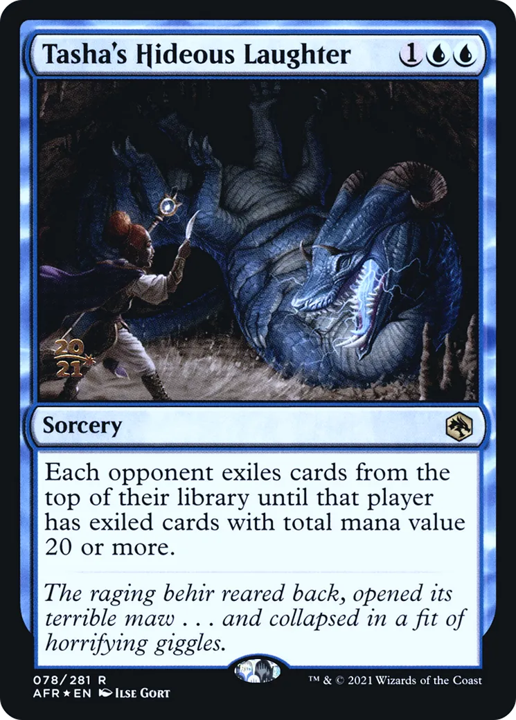 Fou rire de Tasha — Adventures in the Forgotten Realms Promos — Magic: The Gathering