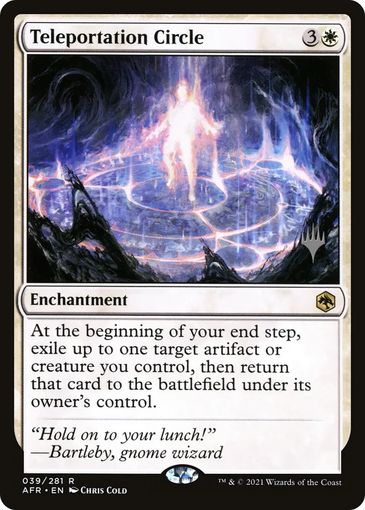 Cercle de téléportation — Adventures in the Forgotten Realms Promos — Magic: The Gathering