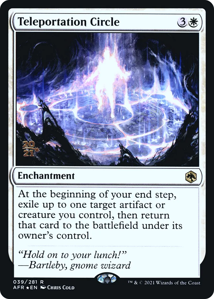 Cercle de téléportation — Adventures in the Forgotten Realms Promos — Magic: The Gathering