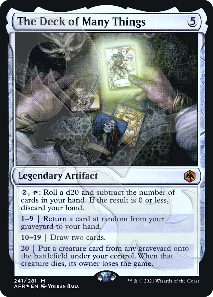 Les cartes merveilleuses — Adventures in the Forgotten Realms Promos — Magic: The Gathering