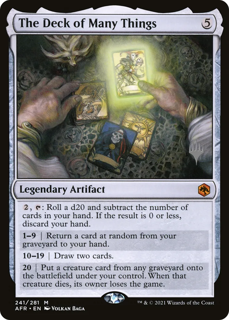 Les cartes merveilleuses — Adventures in the Forgotten Realms Promos — Magic: The Gathering