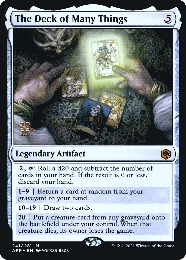 Les cartes merveilleuses — Adventures in the Forgotten Realms Promos — Magic: The Gathering