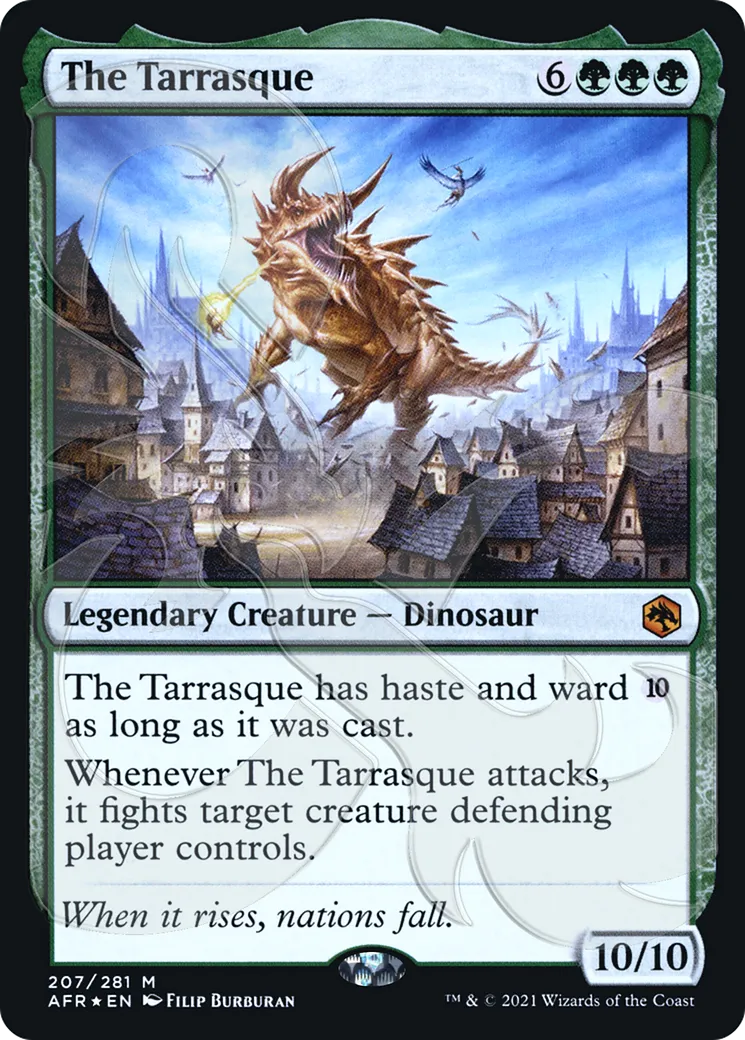 The Tarrasque — Adventures in the Forgotten Realms Promos — Magic: The Gathering