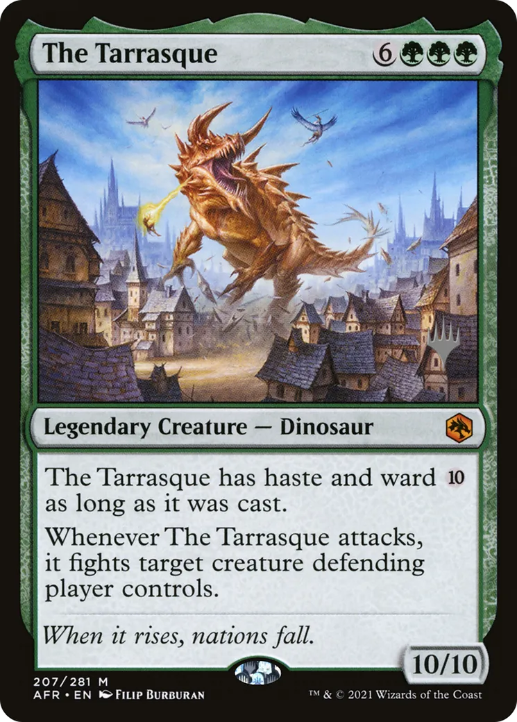 The Tarrasque — Adventures in the Forgotten Realms Promos — Magic: The Gathering