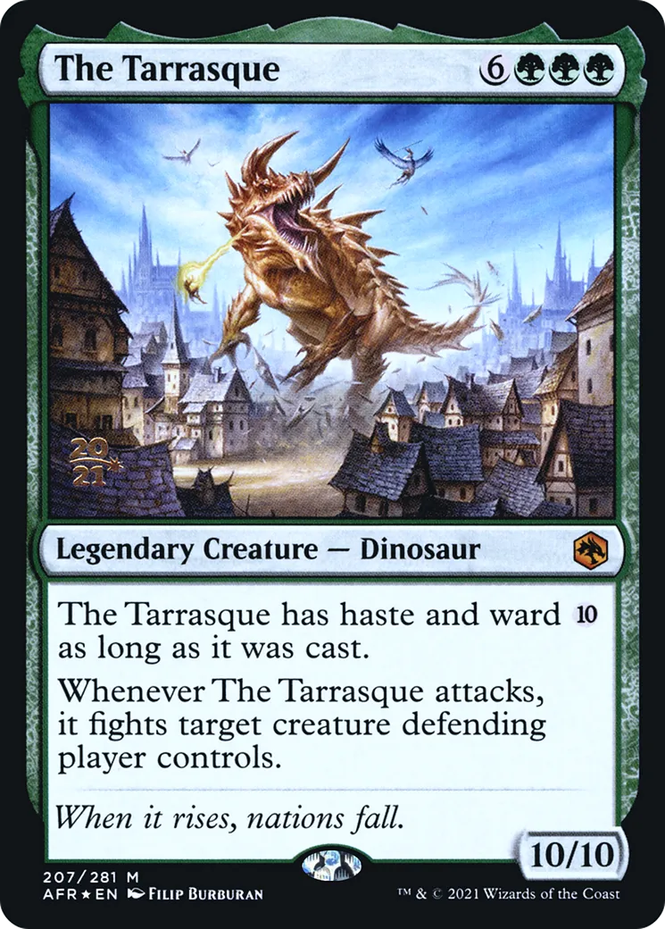 La tarasque — Adventures in the Forgotten Realms Promos — Magic: The Gathering
