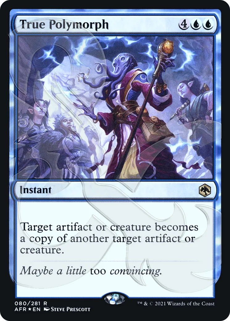 Métamorphose suprême from Adventures in the Forgotten Realms Promos - Magic: The Gathering