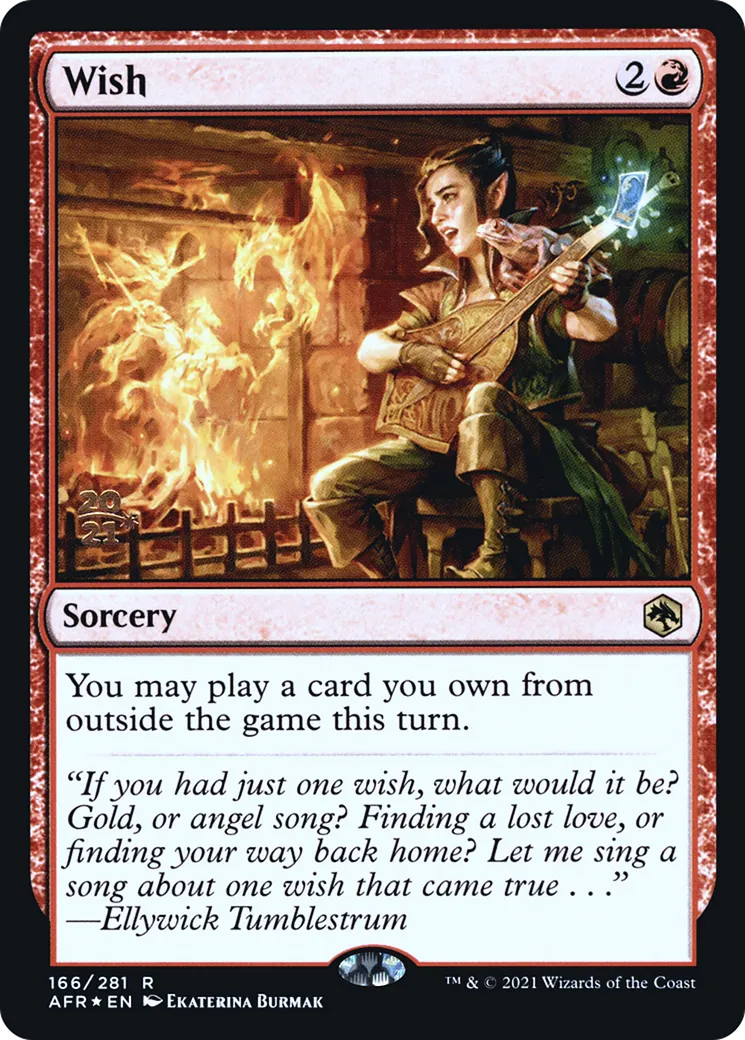 Wish — Adventures in the Forgotten Realms Promos — Magic: The Gathering