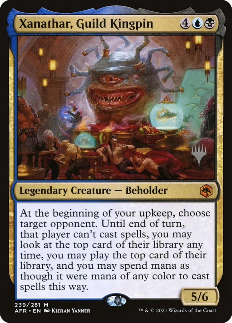 Xanathar, Guild Kingpin — Adventures in the Forgotten Realms Promos — Magic: The Gathering